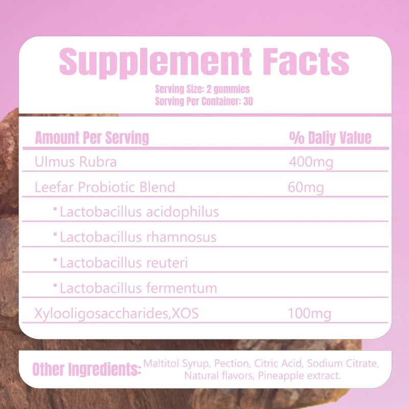 LeeFar Her Juicy Feminine Probiotics Gummies - pH Balance & Dryness Support - 60 Counts - Image 8