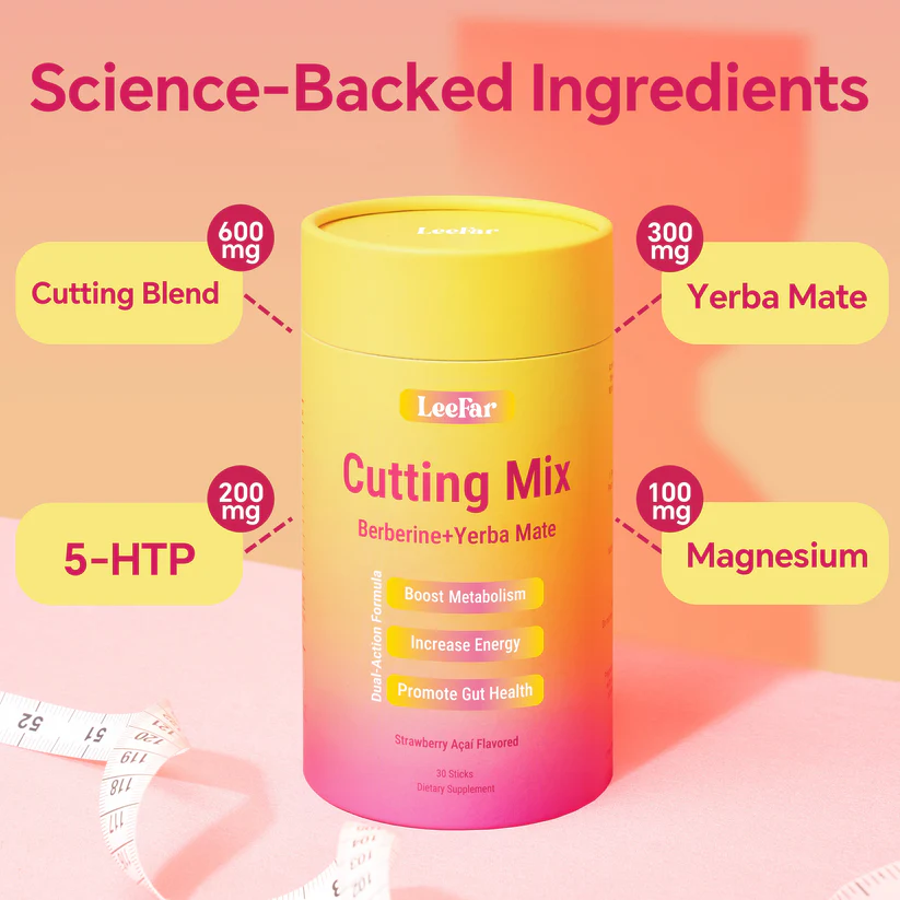 LeeFar Cutting Drink Mix – Strawberry Açaí Flavor – 21 Servings - Image 5