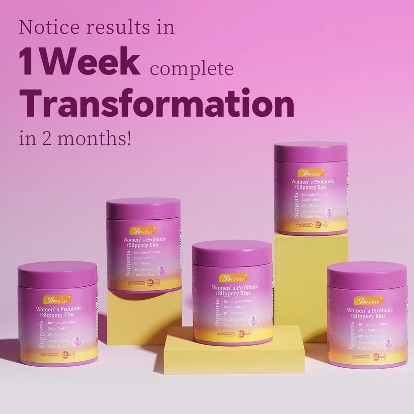 LeeFar Her Juicy Feminine Probiotics Gummies - pH Balance & Dryness Support - 60 Counts - Image 6